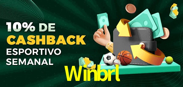 10% de bônus de cashback na Winbrl
