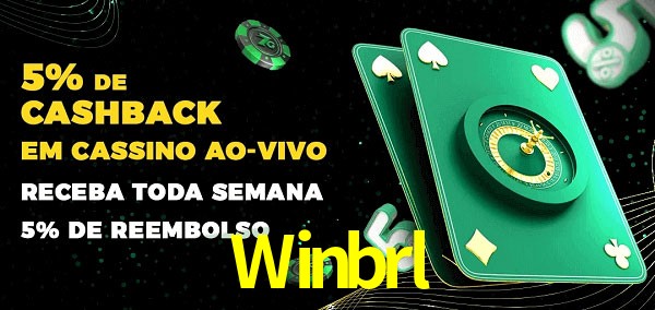 Promoções do cassino ao Vivo Winbrl
